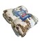 Hipster Leopard Anti-Pill Premium No-Sew Throw Fleece Fabric Kit